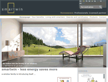 Tablet Screenshot of passivhausfenster.com